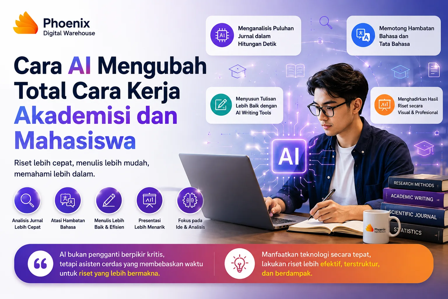 Cara AI Mengubah Total Cara Kerja Akademisi dan Mahasiswa