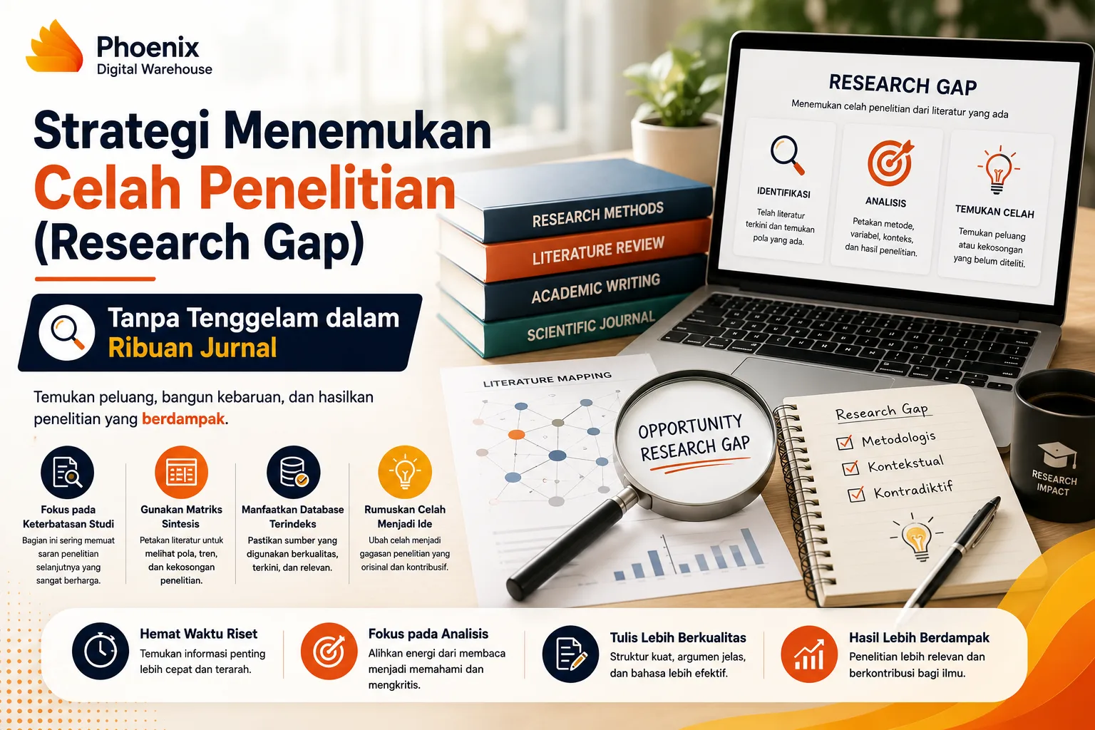 Strategi Menemukan Celah Penelitian (Research Gap) Tanpa Tenggelam dalam Ribuan Jurnal